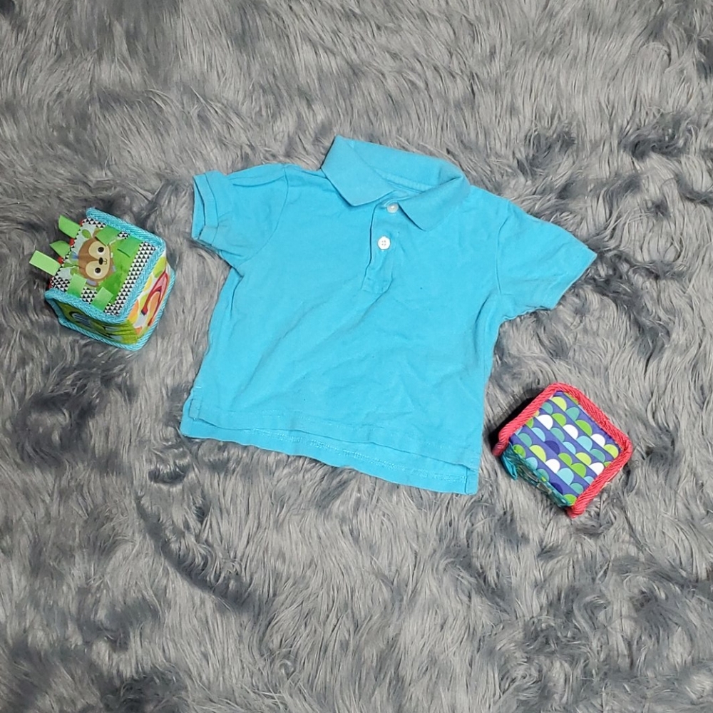 Free Blue polo with bundle 12-18 months